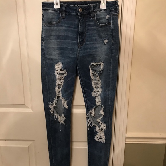 American Eagle Outfitters Denim - Distressed AE Jeans